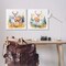 Stupell Industries Wild Deer Mountain Overlook 2pc Canvas Wall Art Set Design by Andrea Haase